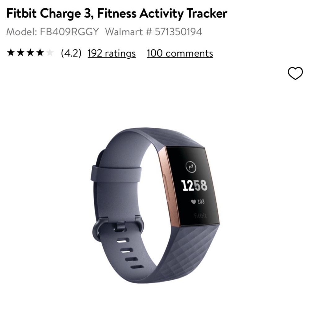 **brand new in box** Fitbit charge 3